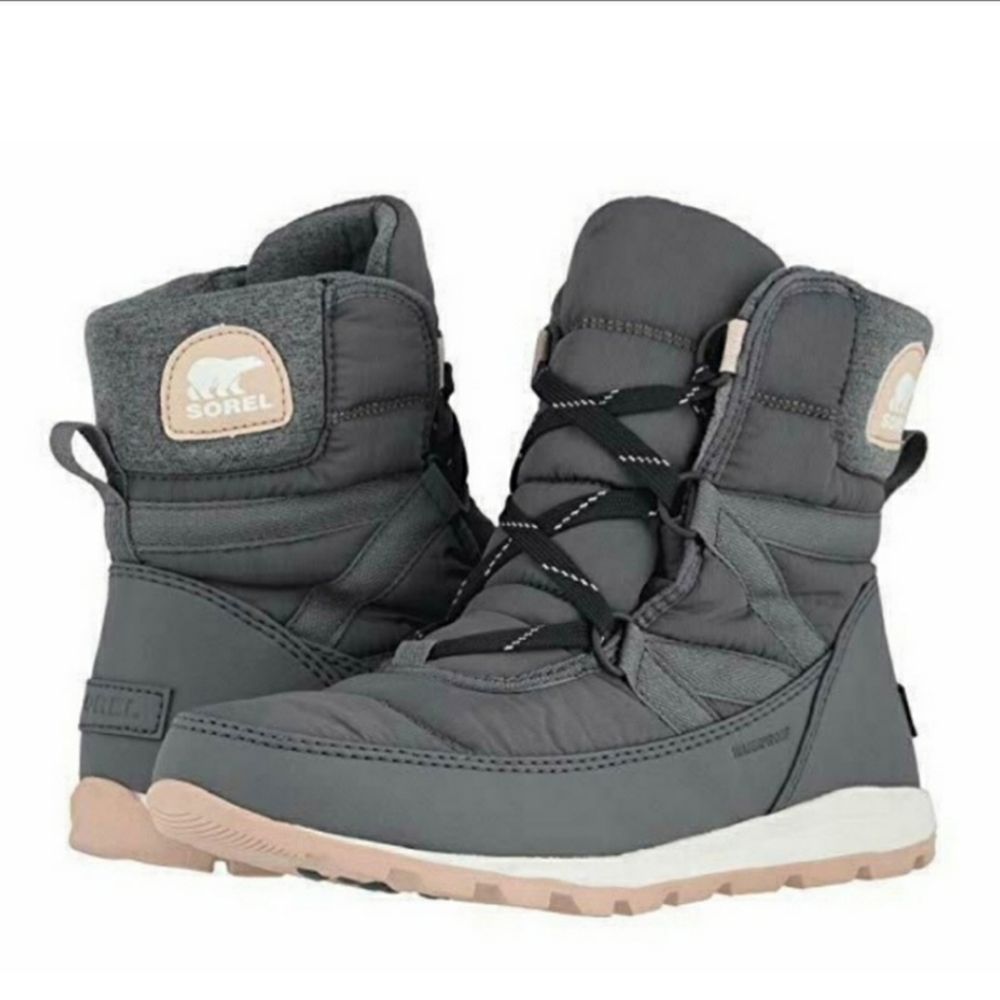 Sorel Whitney Short Lace Winter Waterproof Boots